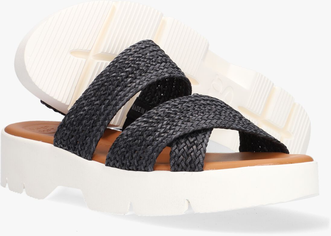 PAUL GREEN zwarte paul green slippers 7696