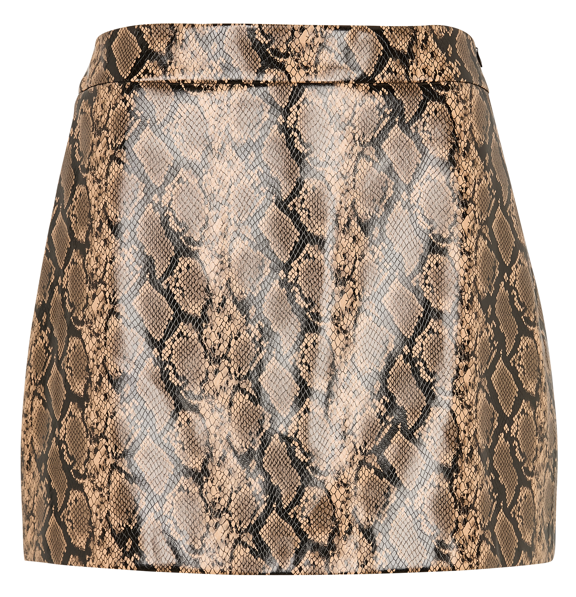 FARAH - Jupe courte évasée| Beige