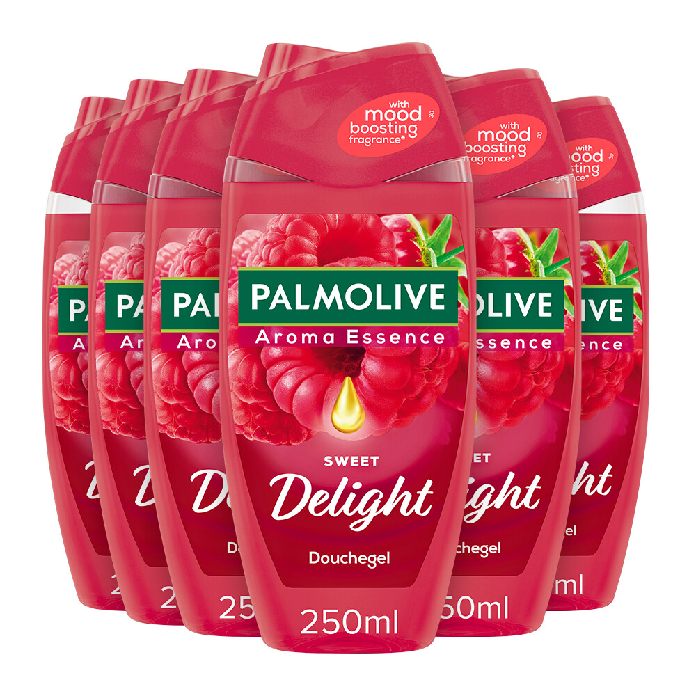 6x Palmolive Douchegel Aroma Essences Sweet Delight250 ml