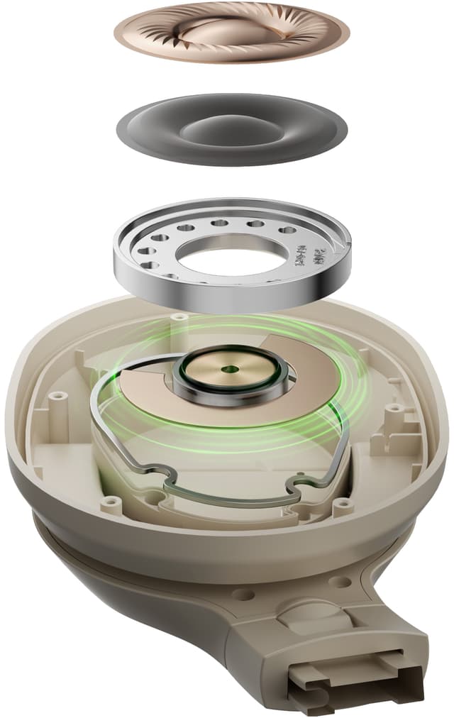 Belkin Soundform Surround around-ear trådløse høretelefoner (sandfarvet)