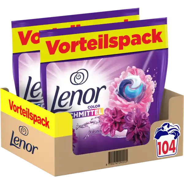 All-in-1 Pods Colorwaschmittel Amethyst Blütentraum 104WL