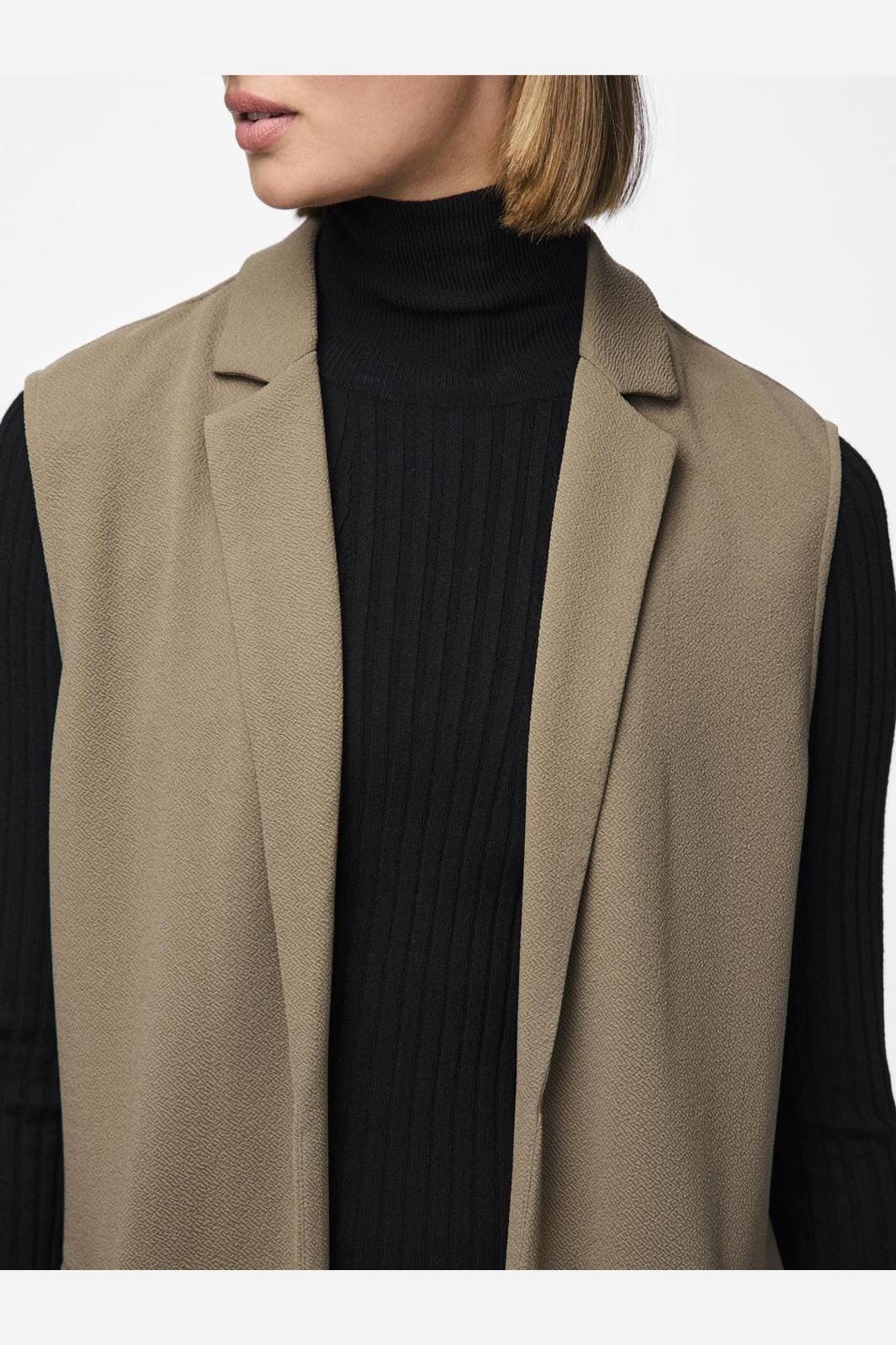 Pieces Pcjana Vest Mm 4524210 morel