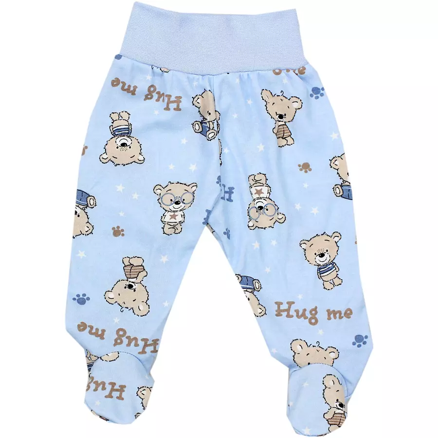 TupTam Baby Hose mit Fuß 5er Pack blau