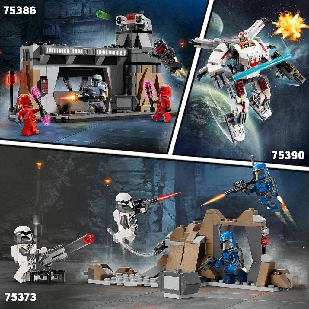 Luke Skywalker X-wing mecha, Bouwbaar Speelgoed voor Kinderen 75390