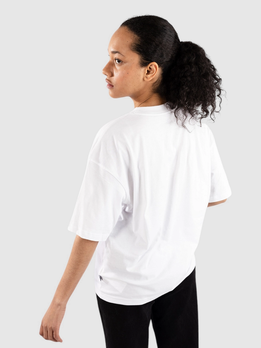 New Balance Oversized Flower T-Shirt white