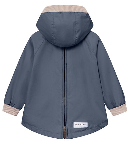 Mini A Ture Sommerjacke - MatBaby Vito Fleece Anorak - Ombre Blu