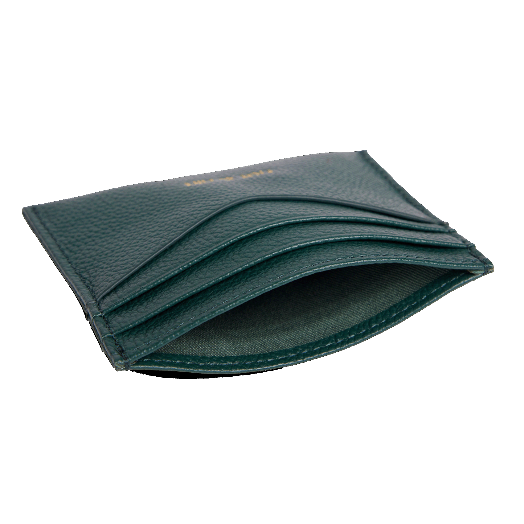 MANY - Porte-cartes en cuir | Vert
