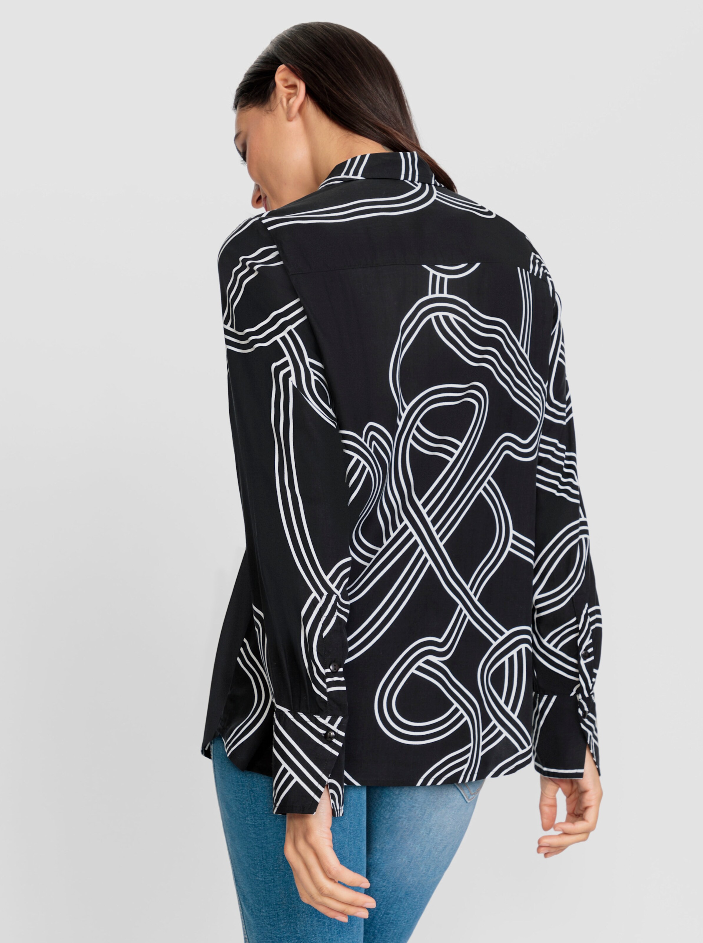 Druckbluse