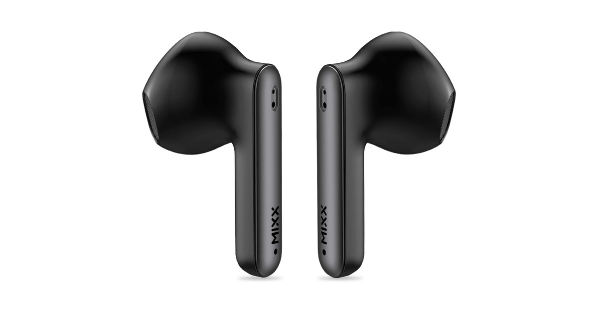 MIXXStreamBuds Custom 2 True Wireless Earbuds  headset  (Zwart)