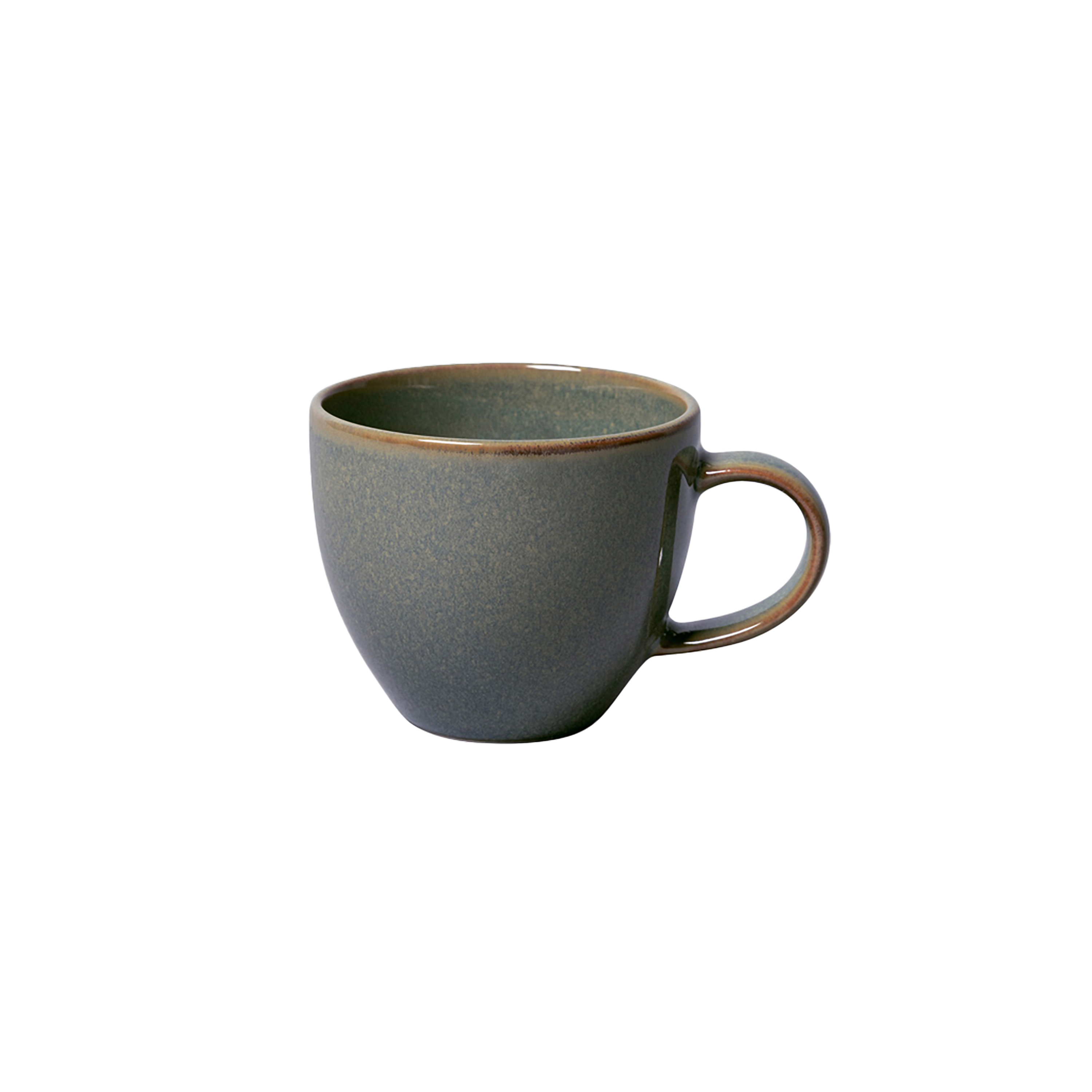 Crafted Espresso cup Green, 2.1 oz, Premium Porcelain