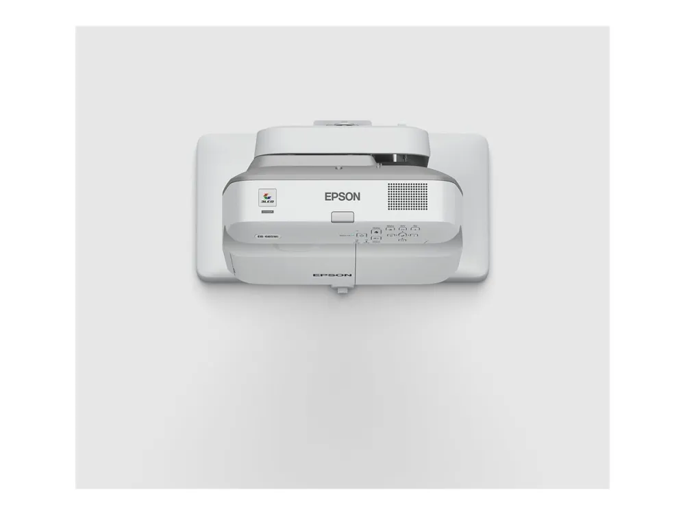 Epson EB-685Wi - LCD-projektor - 3500 lm - WXGA (1280 x 800) - 16:10 - HD 720p - LAN (V11H741040)