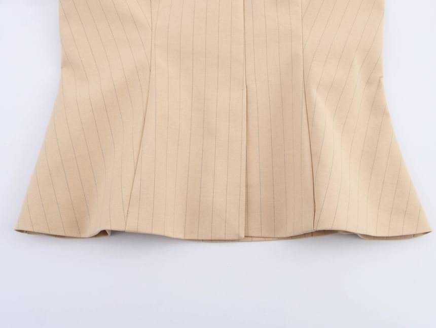 Cumulys - Effen cami-top / mini-kokerrok met middelhoge taille