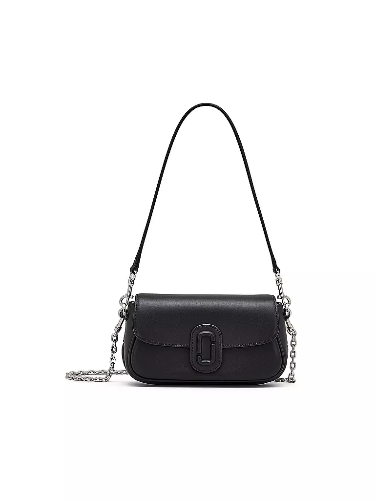 MARC JACOBS Ledertasche - Mini Bag THE CLOVER SHOULDERBAG schwarz