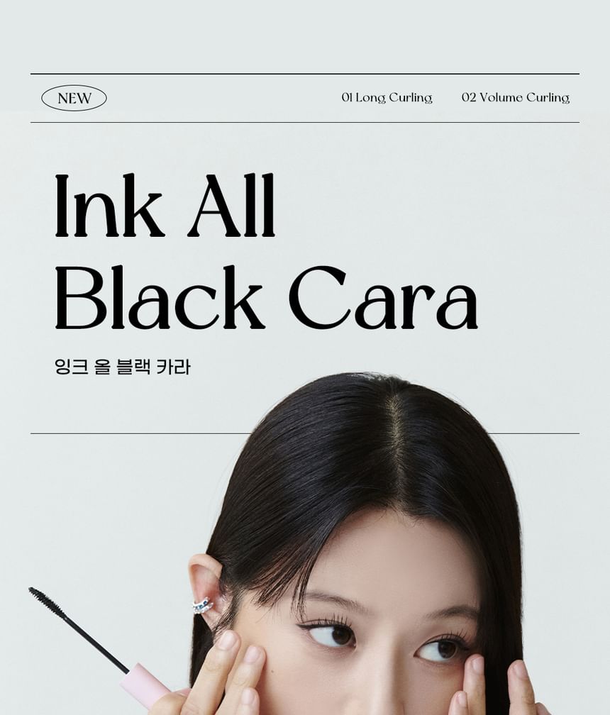 peripera - Ink All Black Cara - 2 Types