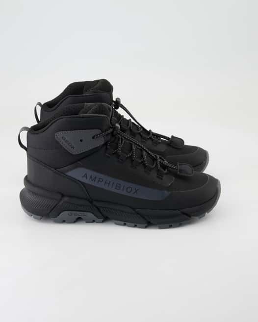 Geox Flexyper Plus Boy Stiefeletten in Schwarz