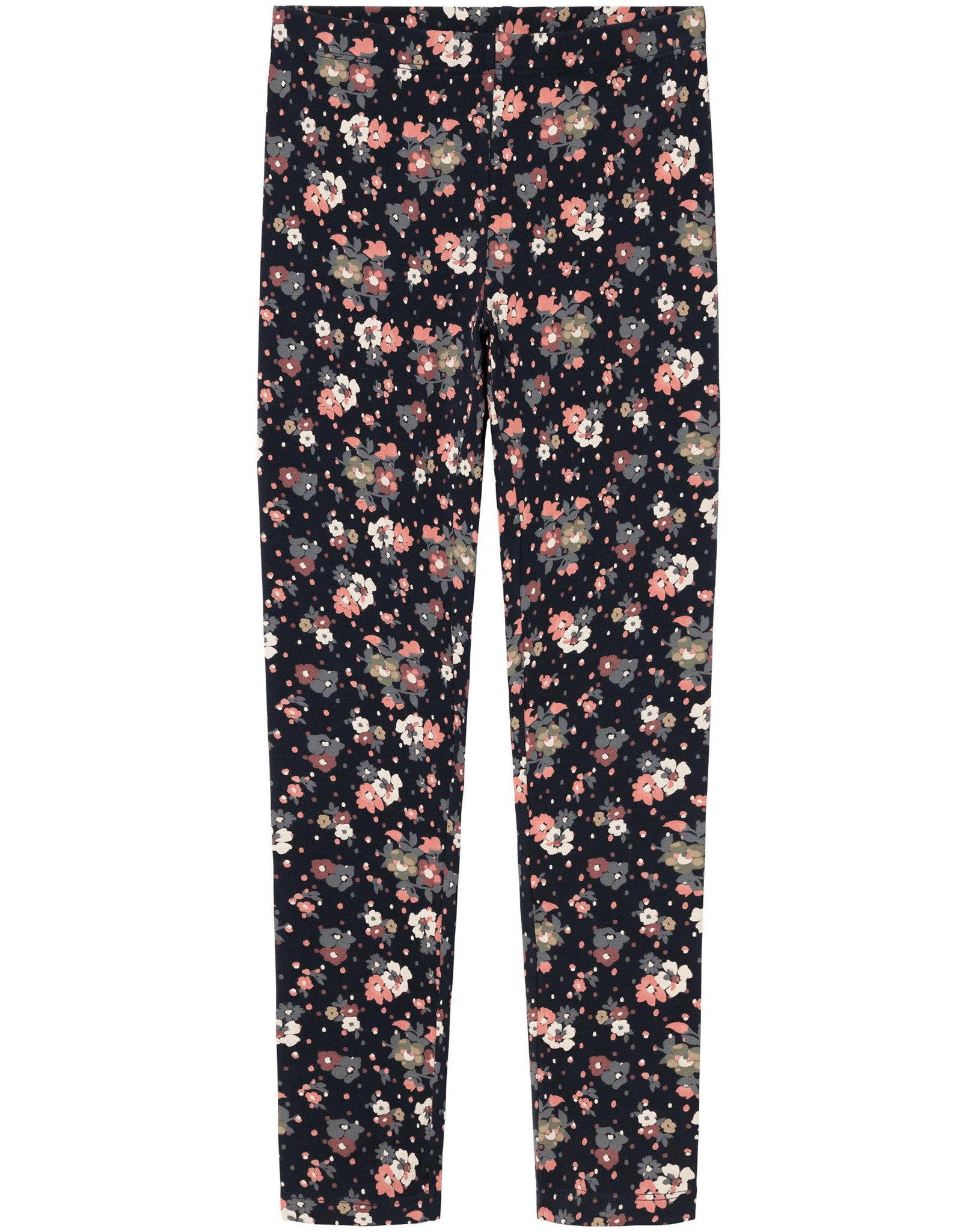 Leggings NKFVIVIAN BLOOMING AOP in dark sapphire