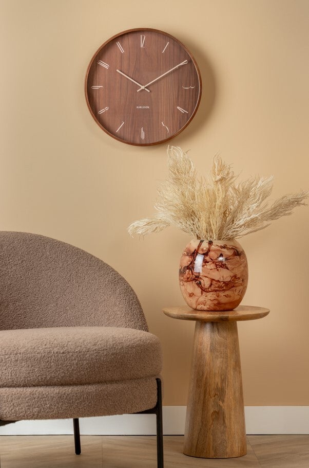 Karlsson wandklok Suave naturel D 40 H 5 cm