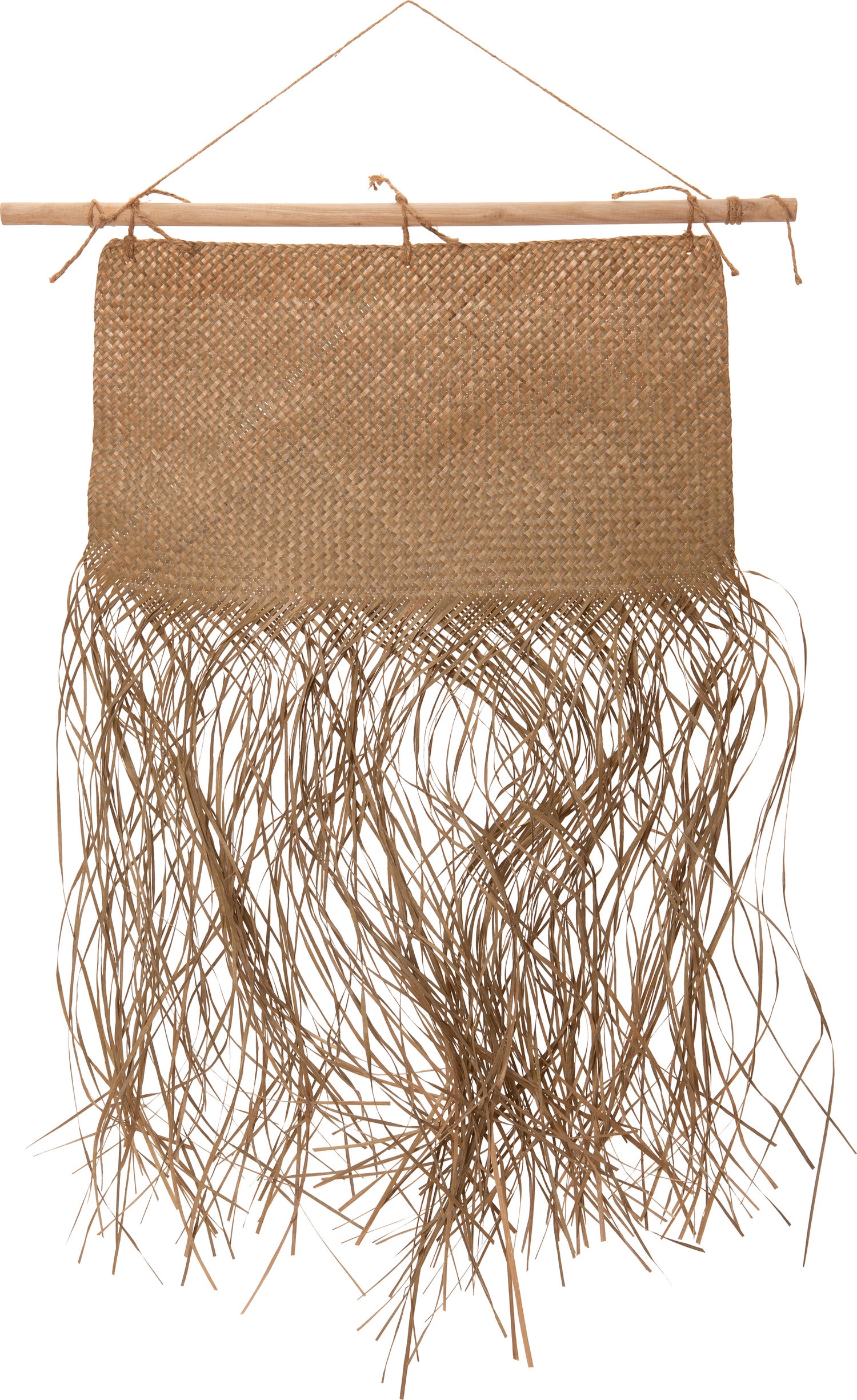 Intratuin wanddecoratie naturel 60 x 1 x 100 cm