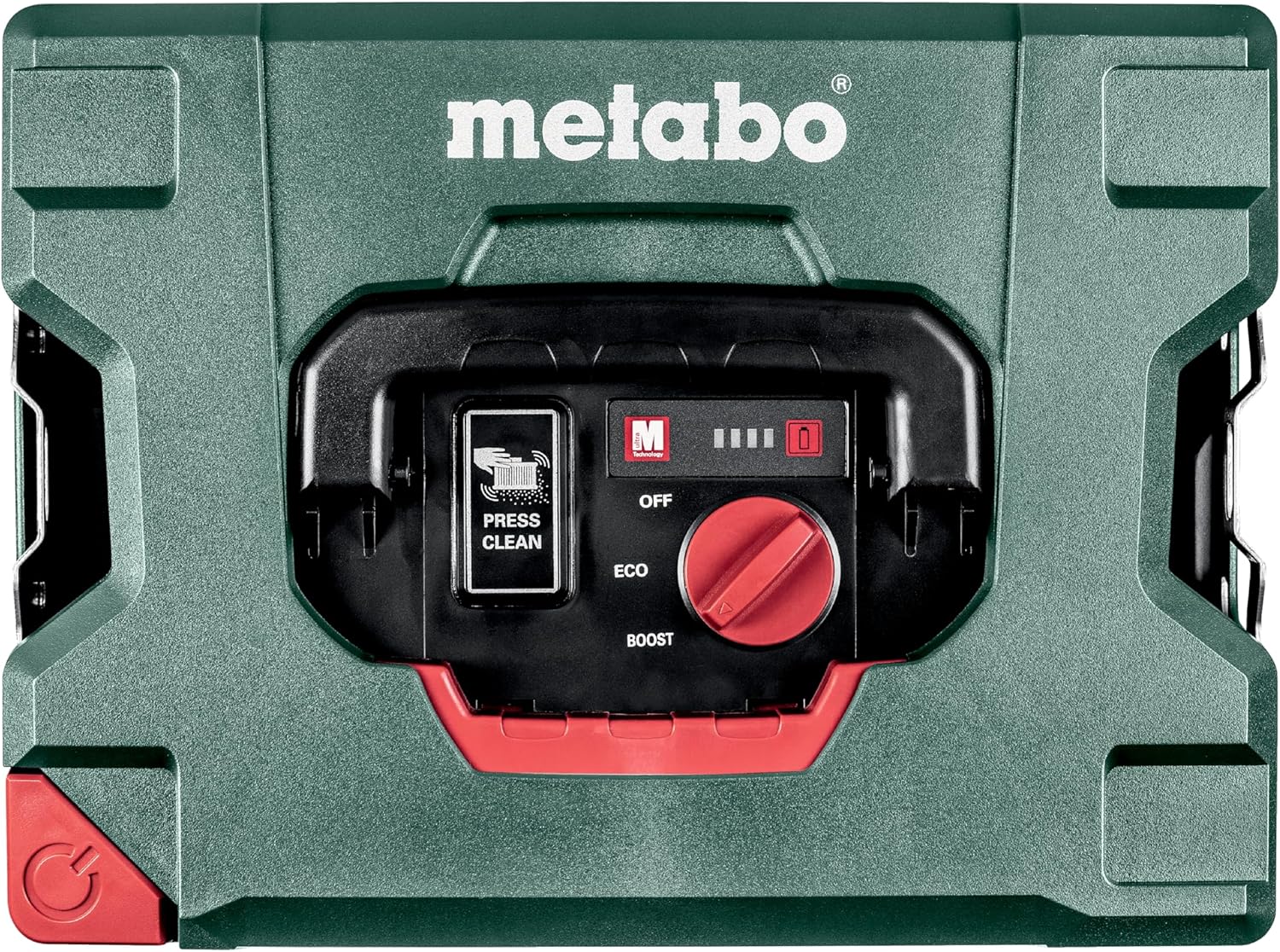 metabo Akku-Sauger AS 18 L PC – 602021850 – 18 V – Sauger mit manueller Filterabreinigung, Boost- und Eco-Modus – Ohne Akku und Ladegerät