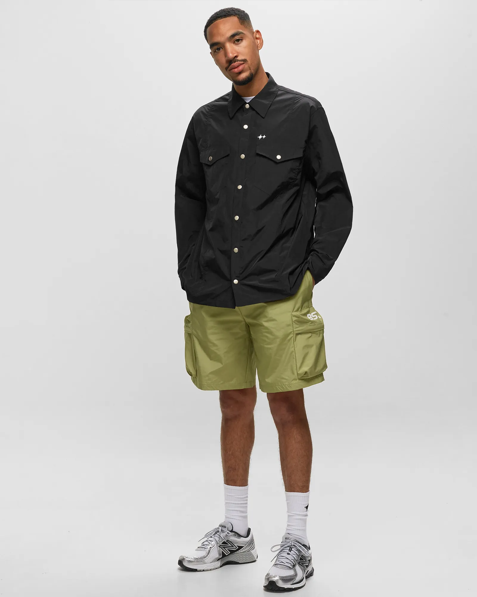 BSTN Brand Lightweight Cargo Shorts