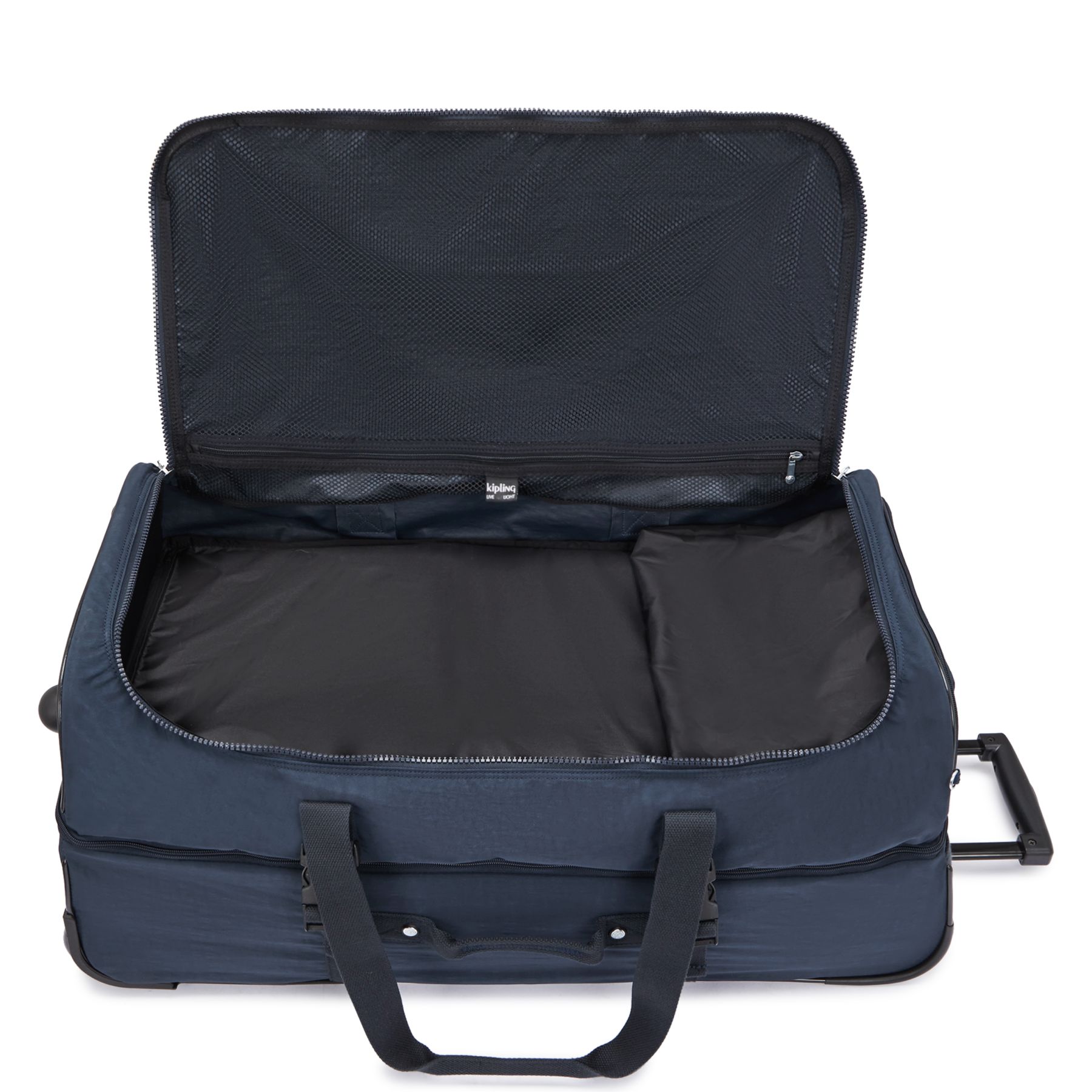 TEAGAN L Grand Sac de Voyage à Roulettes - Blue Bleu 2