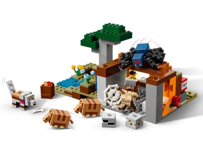 LEGO De gordeldieren bij de mijn (21269)