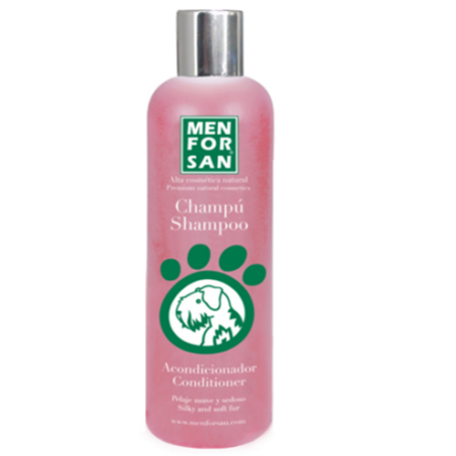 Shampoo e condicionador Menforsan para cães