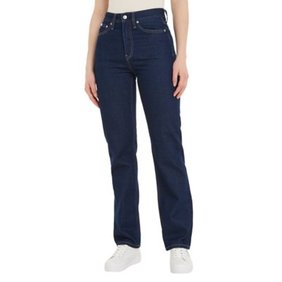Jean femme High Rise Straight CALVIN KLEIN