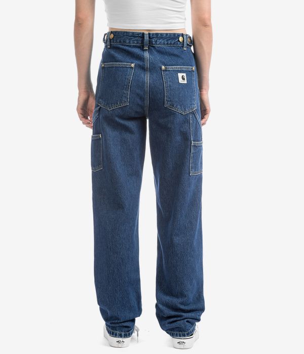 Carhartt WIP W' Nashua Doube Knee Smith Jeans women (blue stone washed)