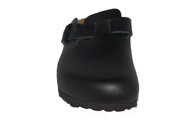 Birkenstock boston synthetisch Zwart