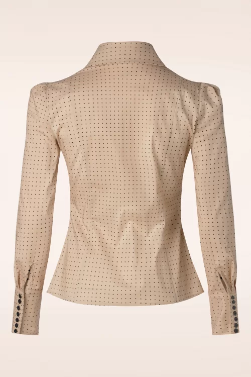 Femkit Agnes Blouse in Licht Perzik