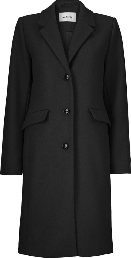 Modström Pamela Wool coat Sort