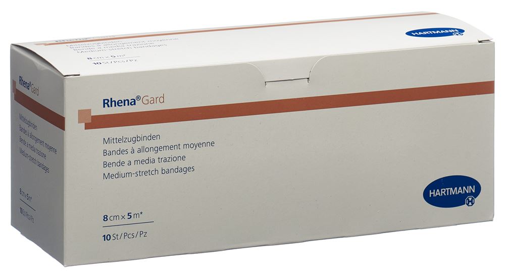 Rhena Elastische Binde<br>10 Stück, 5mx8cm