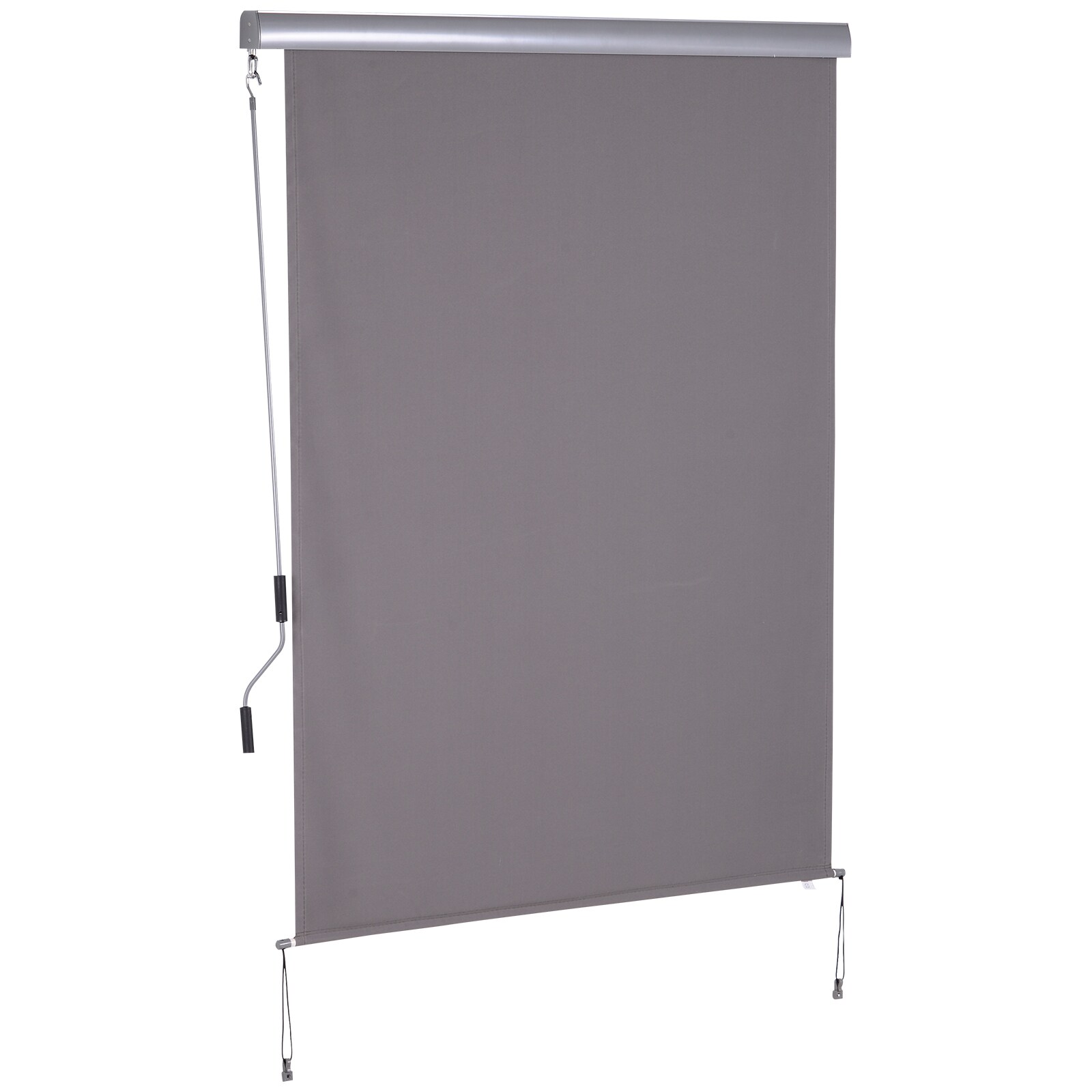 Outsunny Rollo mit Handkurbel 140 x 200 cm (LxH)