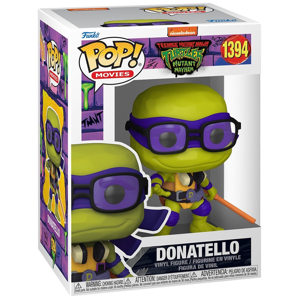 POP! Vinyl 1394: Teenage Mutant Ninja Turtles Donatello Actionfigur