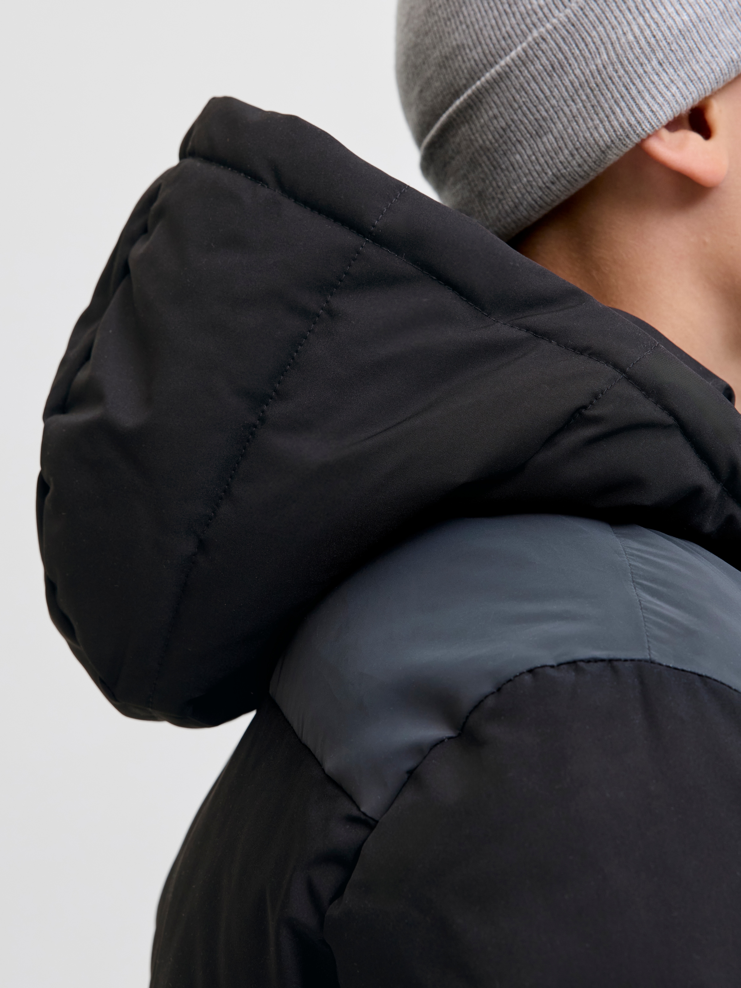Jack & Jones Junior Steppjacke »JJEOWEN REFLECTIVE PUFFER SN JNR« mit Kapuze
