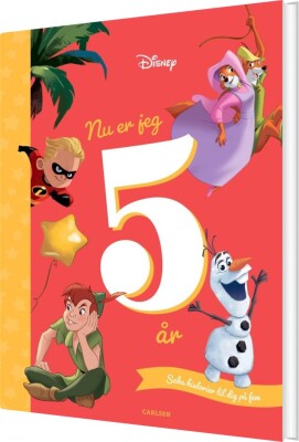 Nu Er Jeg 5 År - Disney - Bog