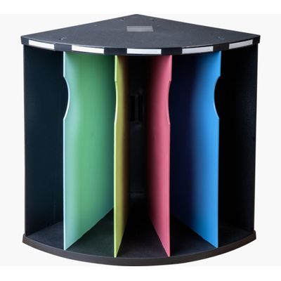 Exacompta The Corner 1928 - Trieur courrier ergonomique - 5 compartiments