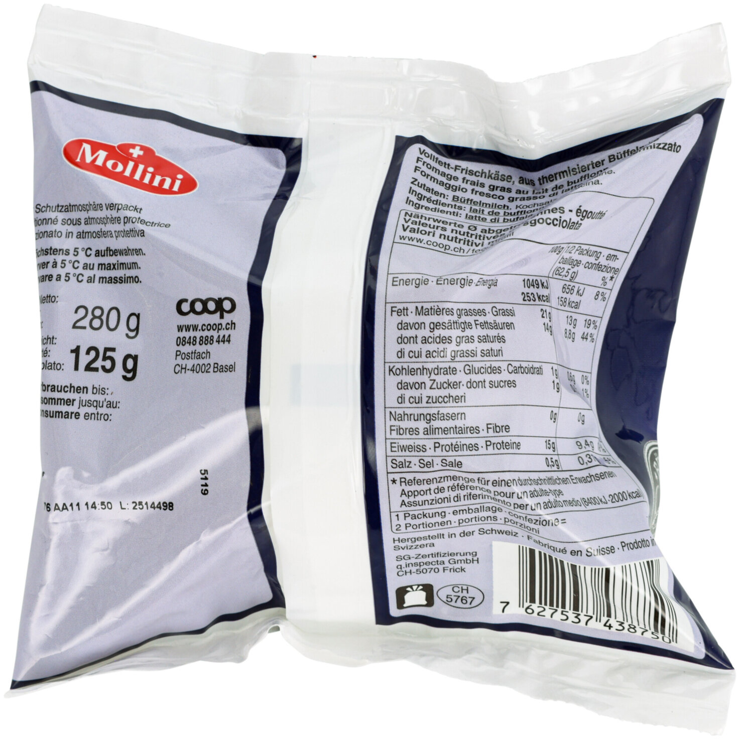 Mollini Bufala Mozzarella