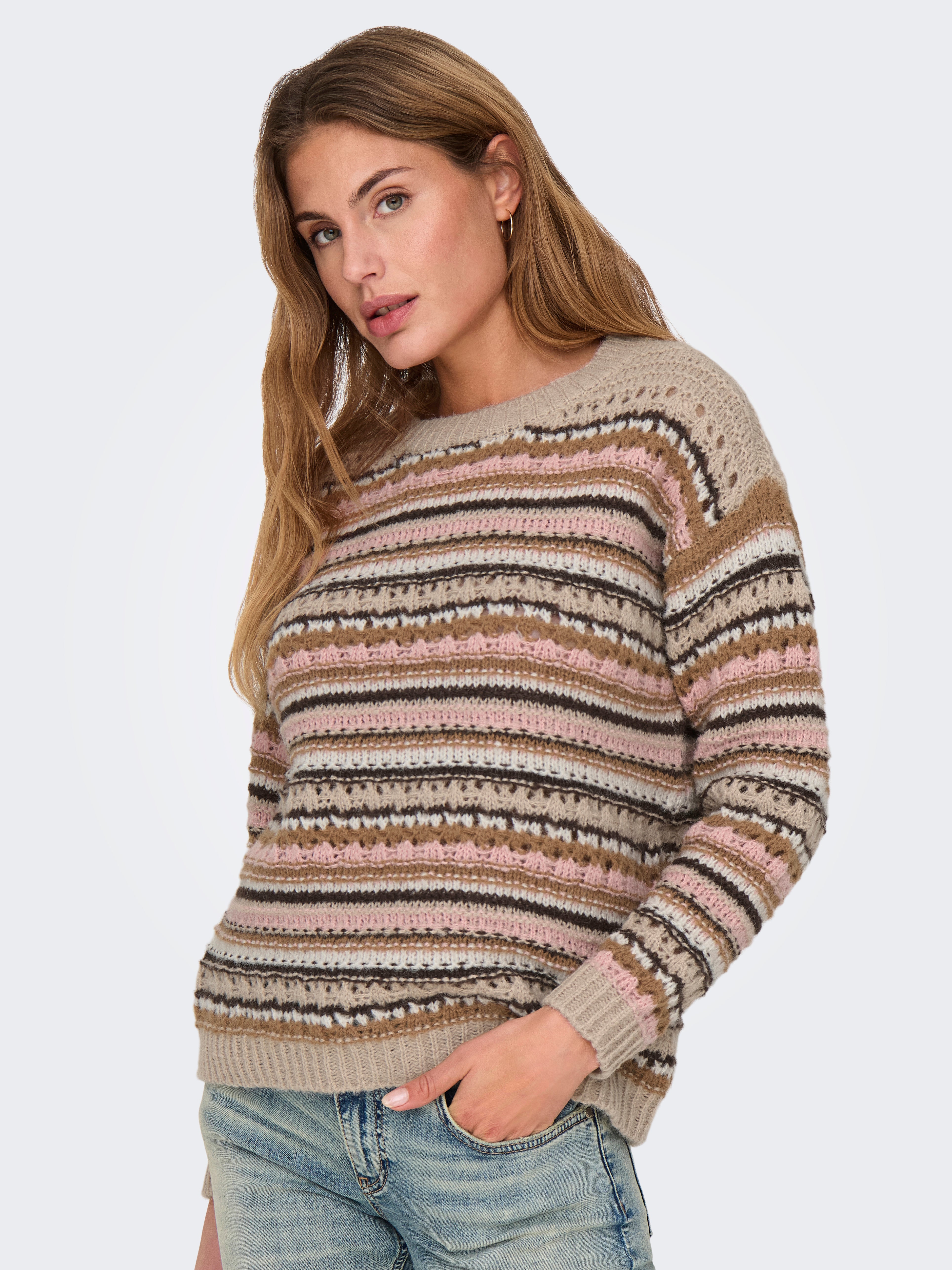 ONLHOPE Strickpullover Chipmunk