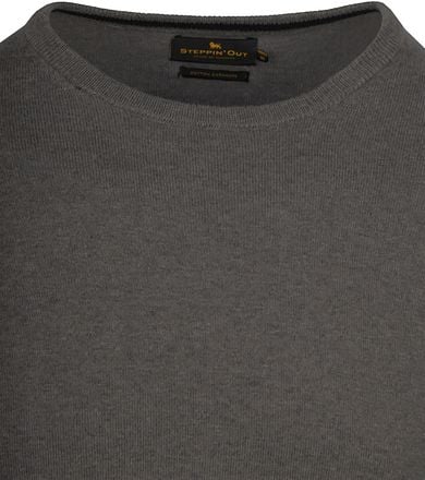 Steppin' Out Trui Cotton Cashmere Antraciet SM1202.0001-1203 kopen