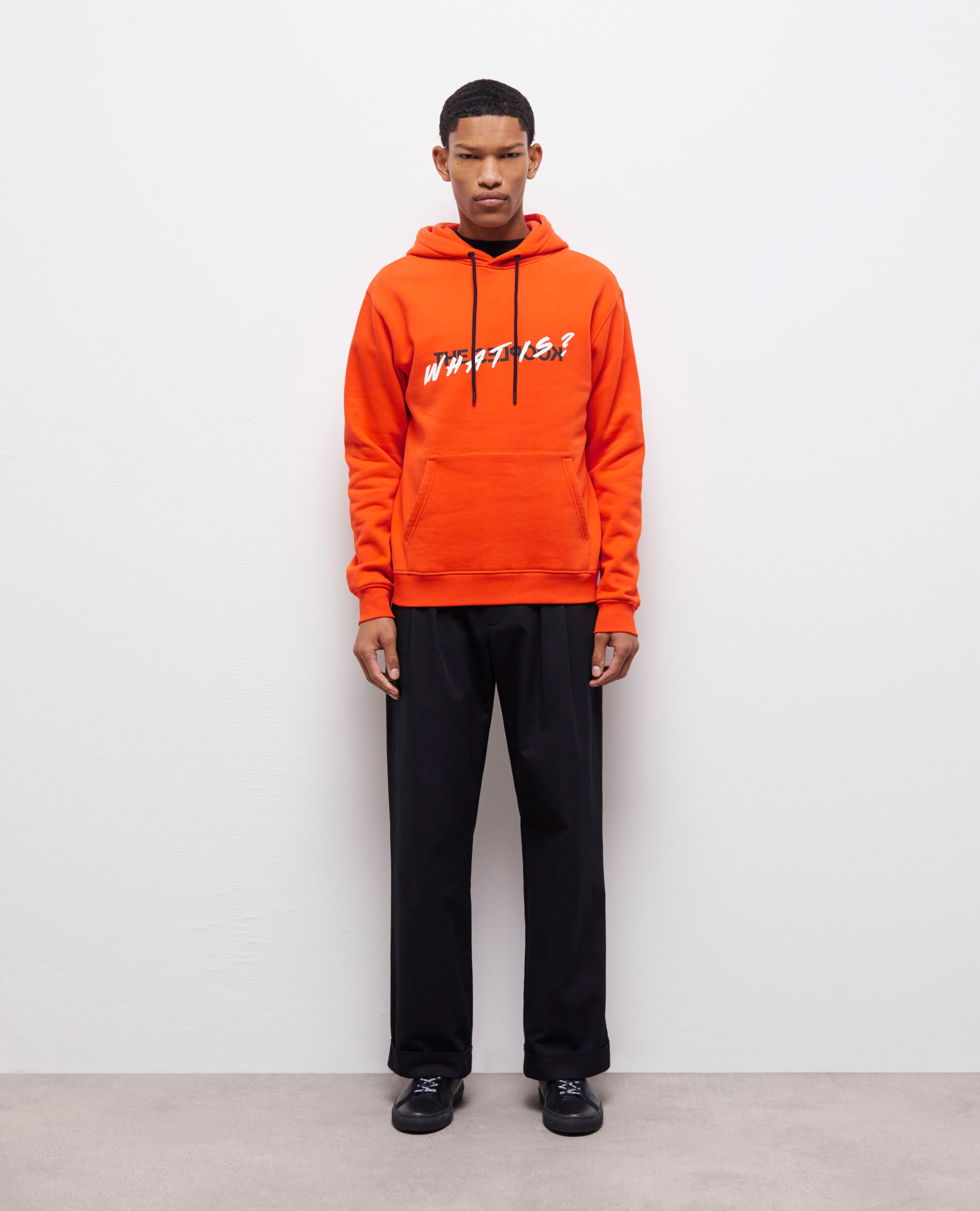 Sweatshirt à capuche What is orange