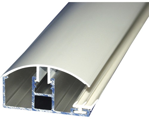 Gutta PVC klemrandprofiel voor 10+16 mm dubbelwandige platen, 2000 mm