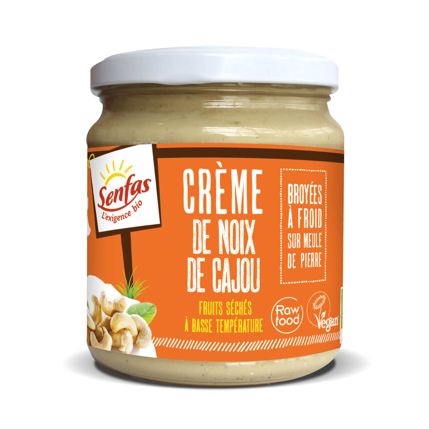 Crème de noix de cajou bio