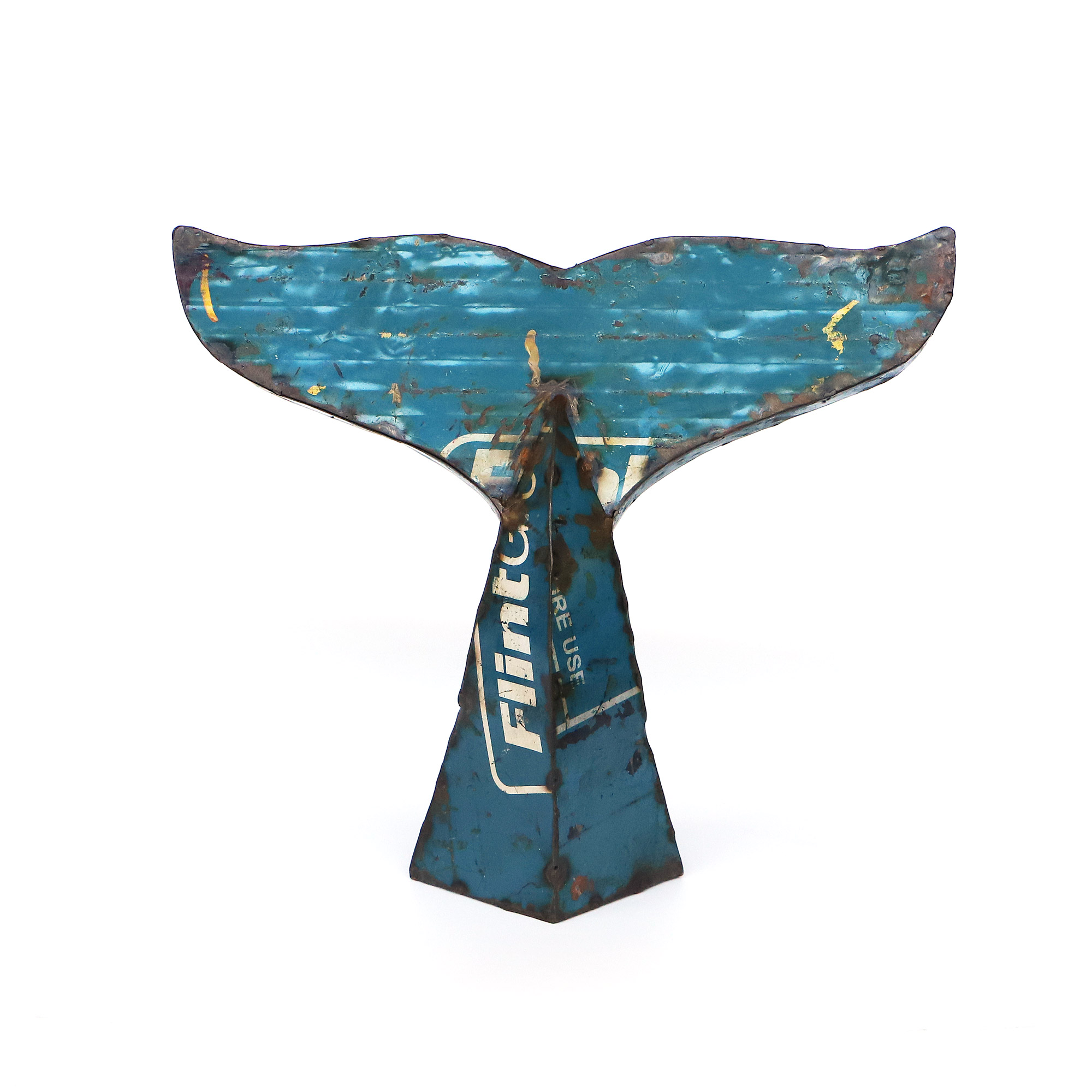 Metallfigur 'Walflosse', B 37 cm, L 12 cm, H 30 cm von fischer's lagerhaus