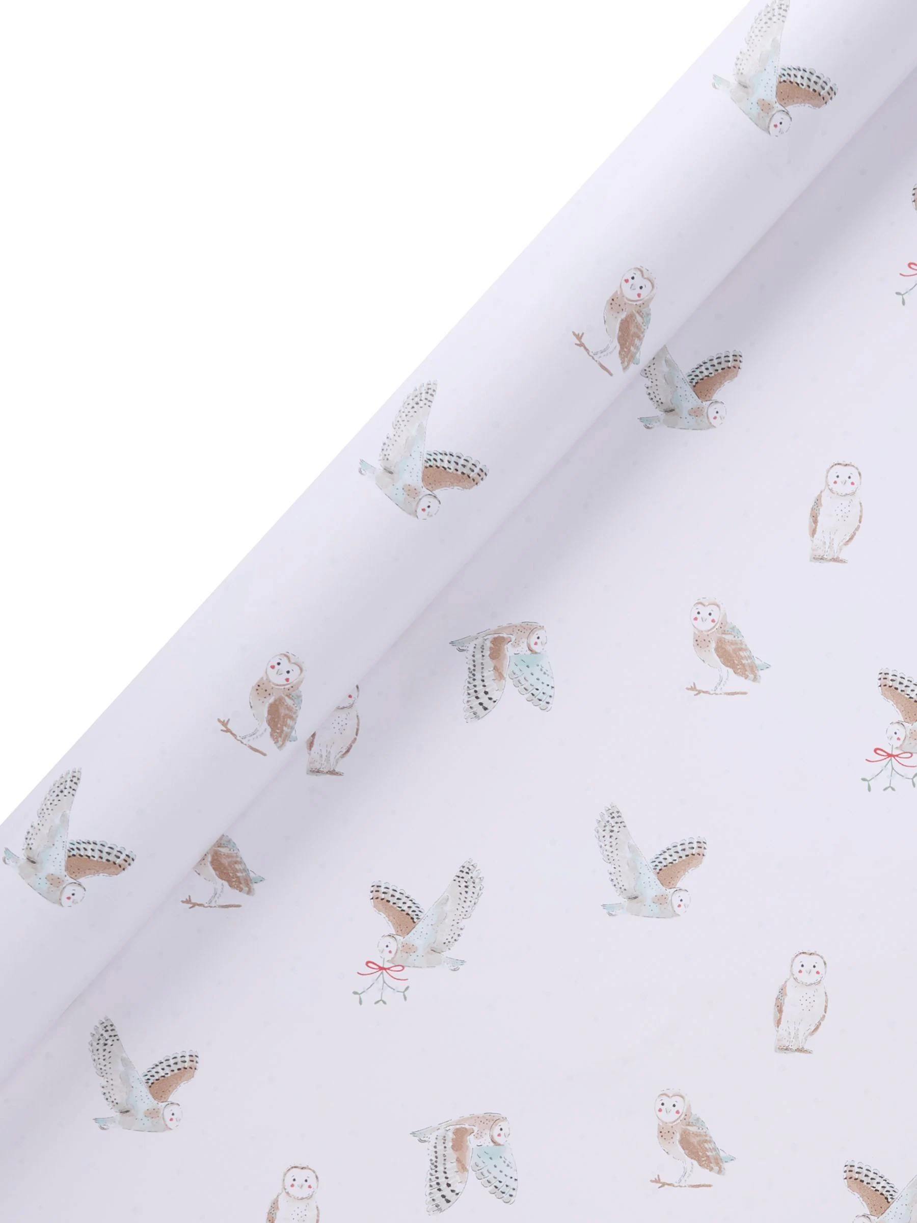 Sophie Allport Snowy Owls Roll Wrap