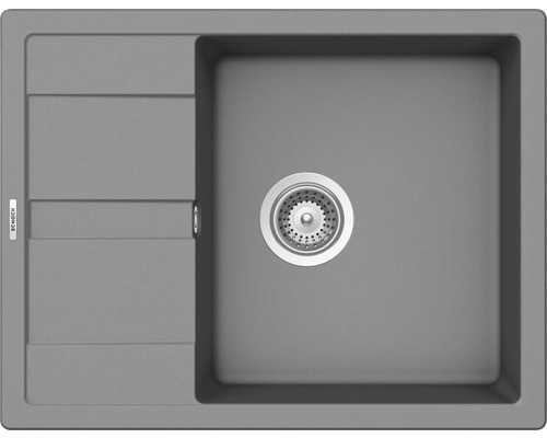 SCHOCK Manhattan D-100 spoelbak, 650 x 500 mm, chroom MAND100AGCR