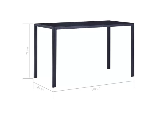 Mobilier de salle à manger 7 pcs Rouge bordeaux