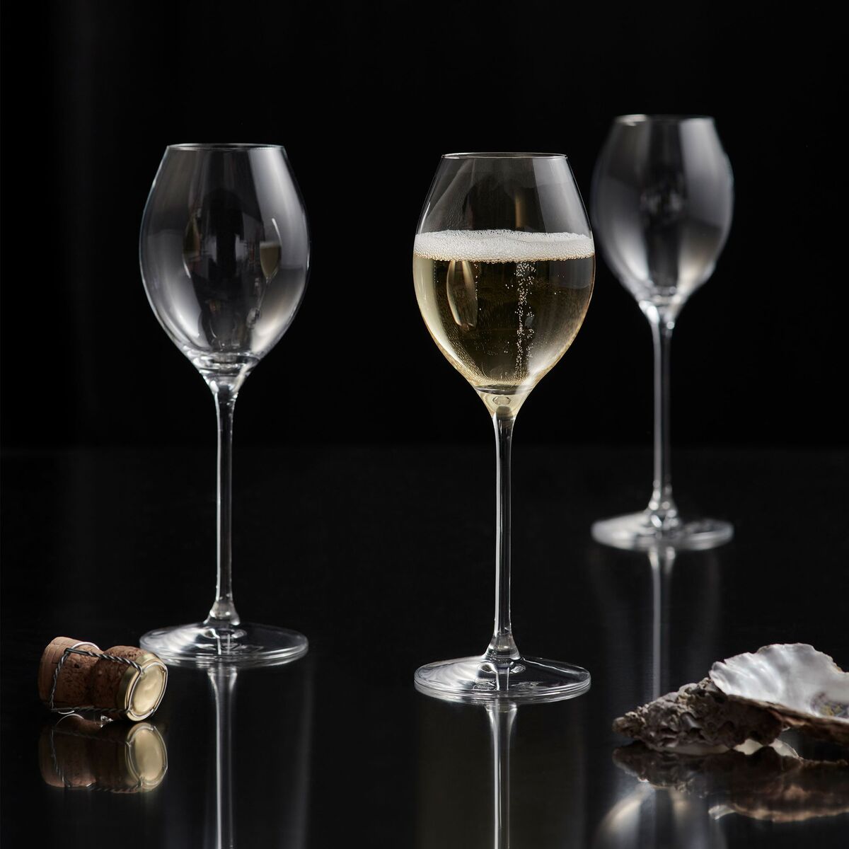 More Champagne Boule glass 31 cl, 4-pack