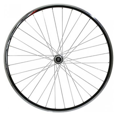 Roue route 700 elan arriere cfx noire moy alu rl 7-6v. 32t.